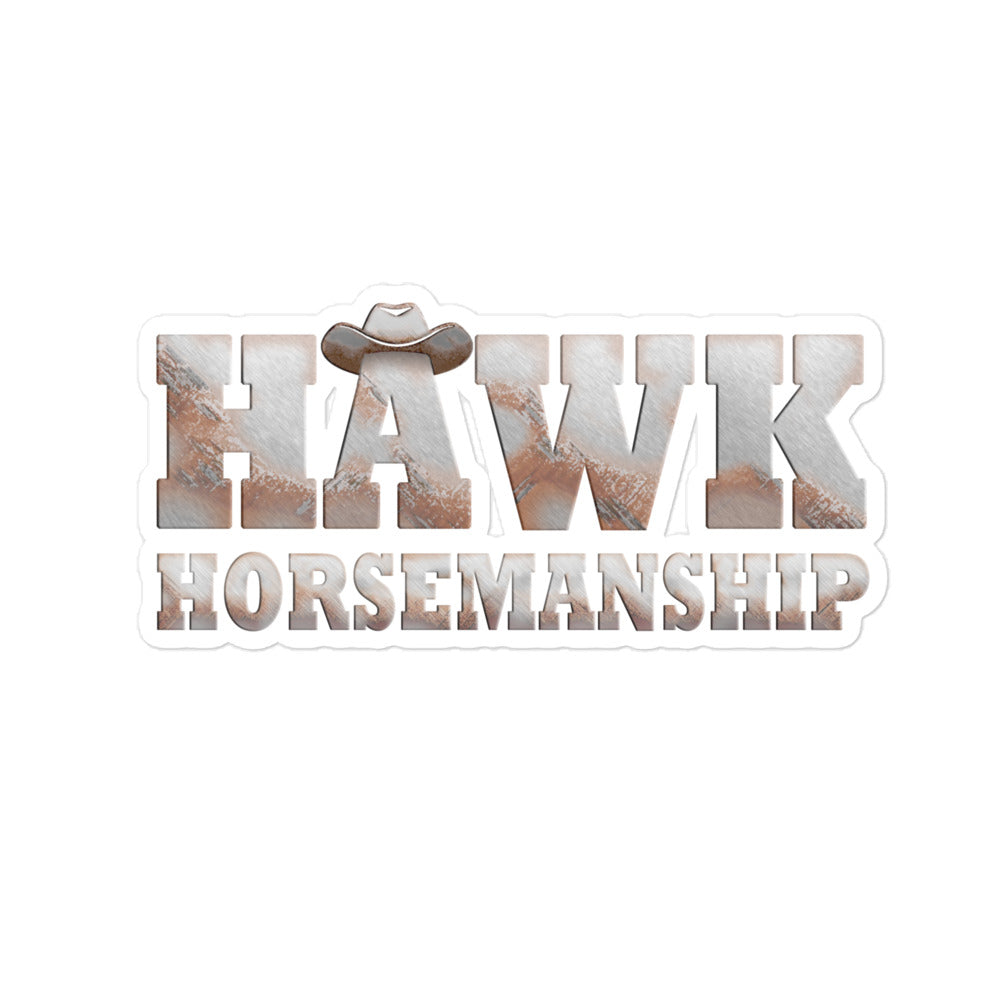Klistremerker Hawk Horsemanship